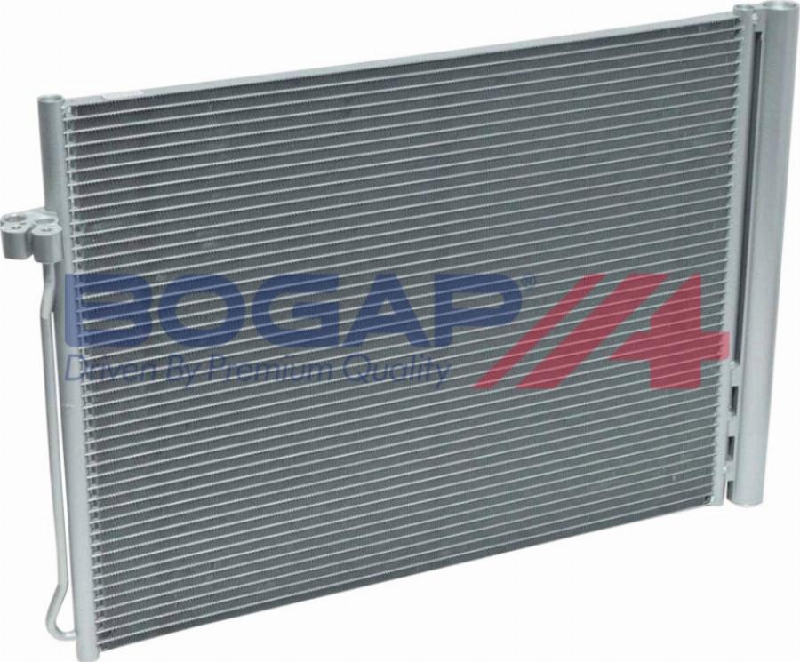 BOGAP B4117101 - Конденсатор, кондиціонер autocars.com.ua