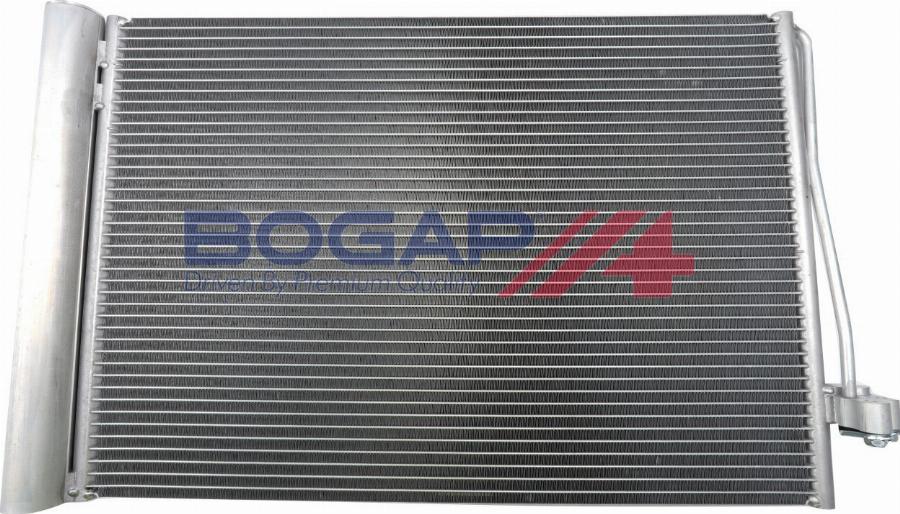 BOGAP B4117103 - Конденсатор, кондиціонер autocars.com.ua