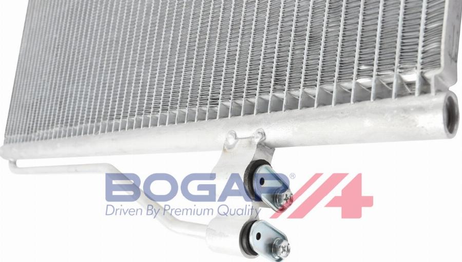 BOGAP B4117104 - Конденсатор, кондиціонер autocars.com.ua