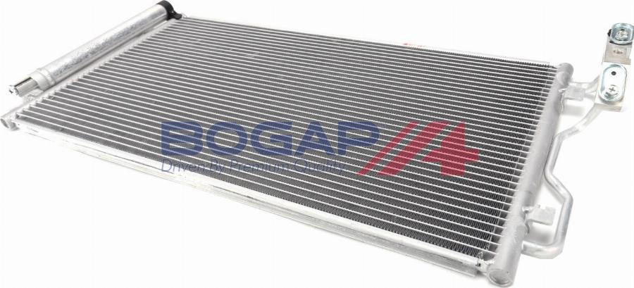 BOGAP B4117105 - Конденсатор, кондиціонер autocars.com.ua