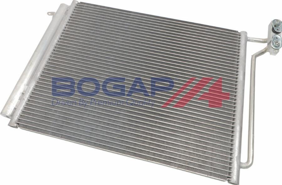 BOGAP B4117109 - Конденсатор, кондиціонер autocars.com.ua