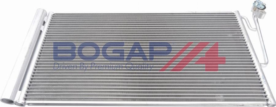 BOGAP B4117112 - Конденсатор, кондиціонер autocars.com.ua