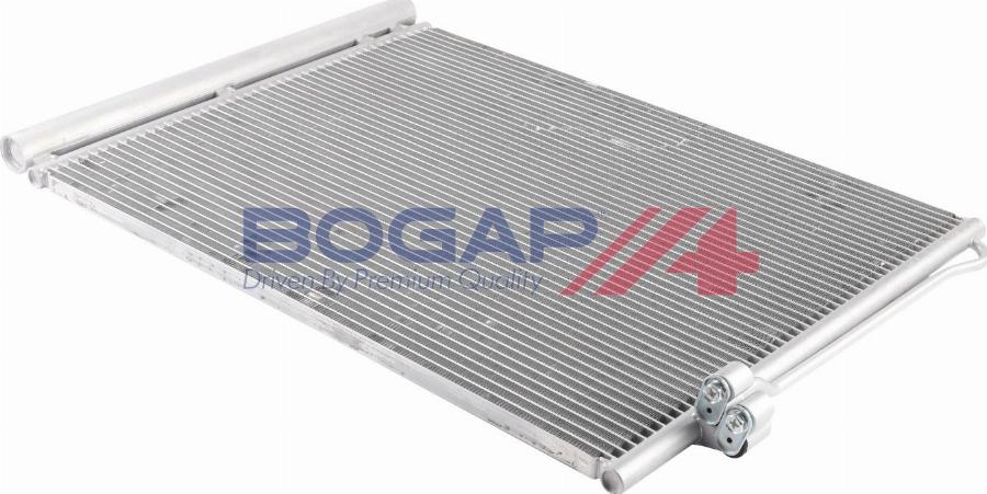 BOGAP B4117113 - Конденсатор, кондиціонер autocars.com.ua