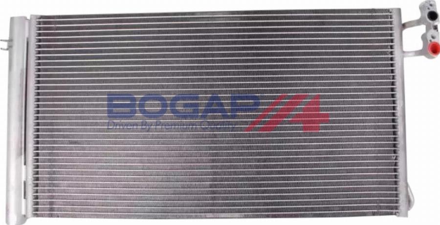 BOGAP B4117120 - Конденсатор, кондиціонер autocars.com.ua