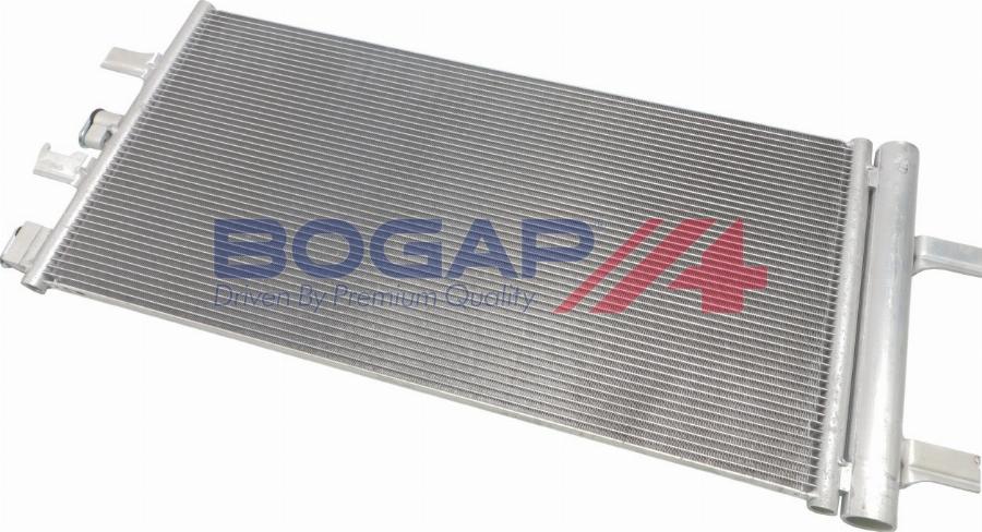 BOGAP B4117121 - Конденсатор, кондиціонер autocars.com.ua