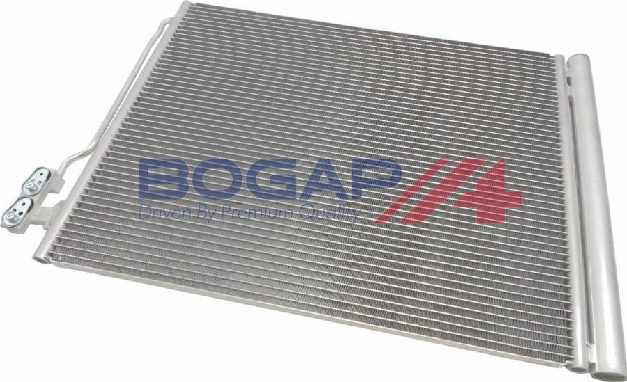 BOGAP B4117122 - Конденсатор, кондиціонер autocars.com.ua