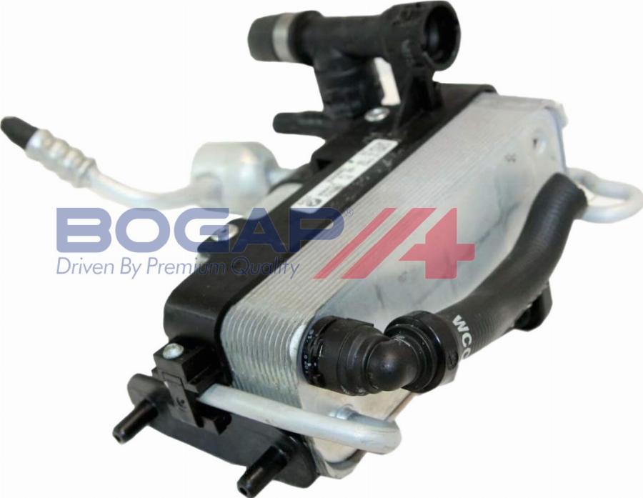 BOGAP B4117127 - Конденсатор, кондиціонер autocars.com.ua