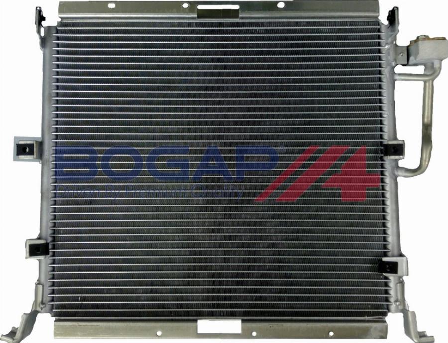 BOGAP B4117131 - Конденсатор, кондиціонер autocars.com.ua