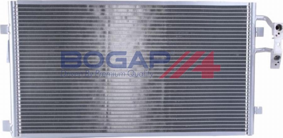 BOGAP B4117134 - Конденсатор, кондиціонер autocars.com.ua