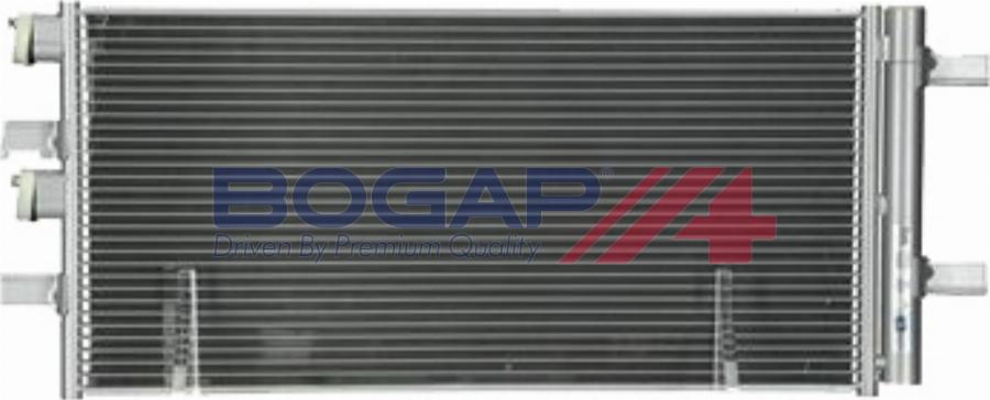 BOGAP B4117135 - Конденсатор, кондиціонер autocars.com.ua