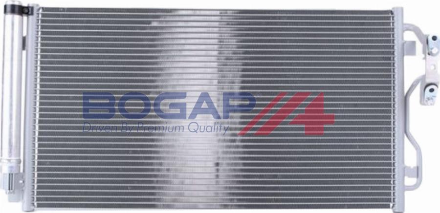 BOGAP B4117136 - Конденсатор, кондиціонер autocars.com.ua