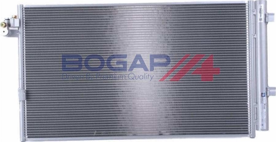 BOGAP B4117137 - Конденсатор, кондиціонер autocars.com.ua