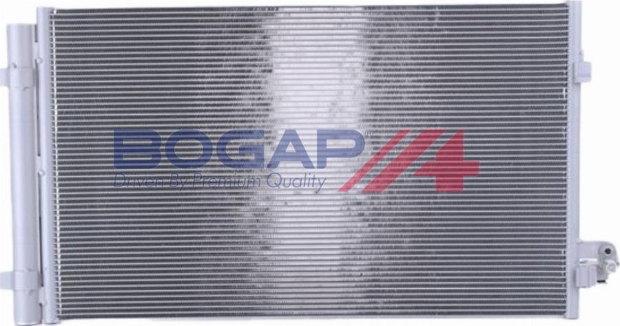BOGAP B4117138 - Конденсатор, кондиціонер autocars.com.ua