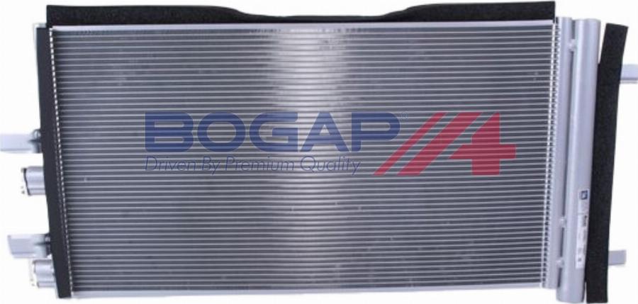 BOGAP B4117141 - Конденсатор, кондиціонер autocars.com.ua