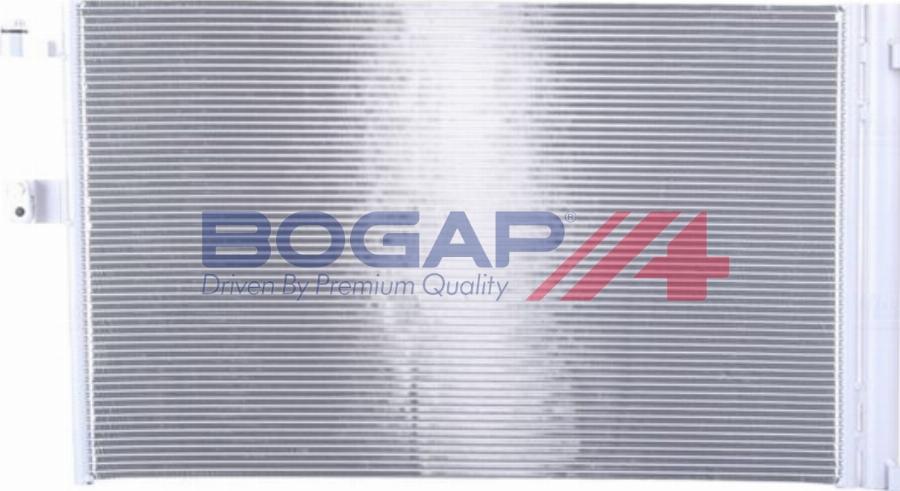 BOGAP B4117142 - Конденсатор, кондиціонер autocars.com.ua