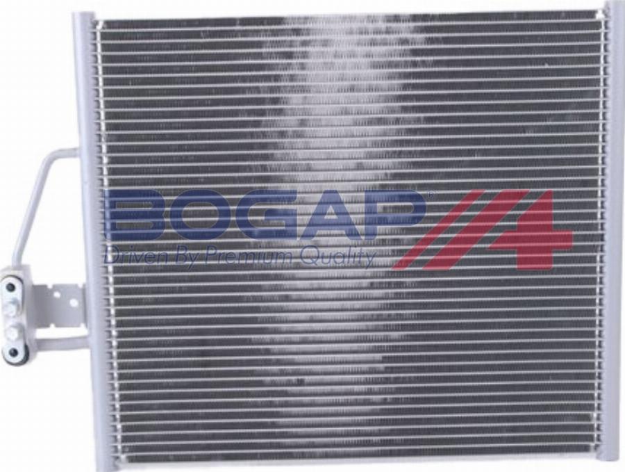 BOGAP B4117146 - Конденсатор, кондиціонер autocars.com.ua
