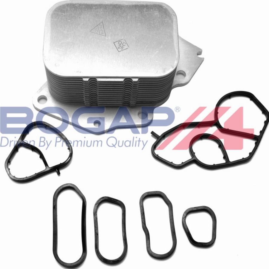 BOGAP B4222113 - Масляний радіатор, рухове масло autocars.com.ua