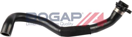 BOGAP B4228532 - Шланг радіатора autocars.com.ua