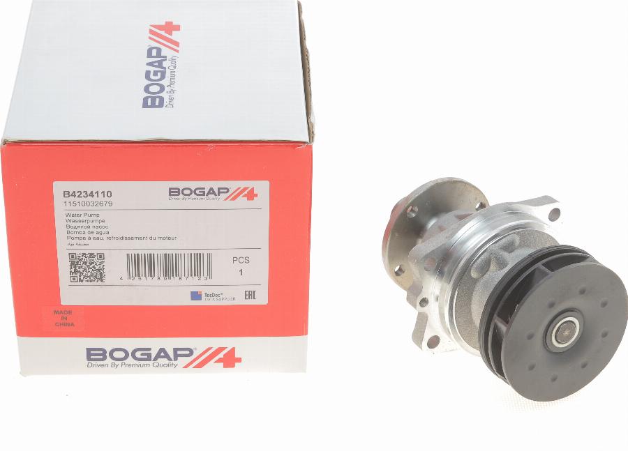 BOGAP B4234110 - Водяний насос autocars.com.ua