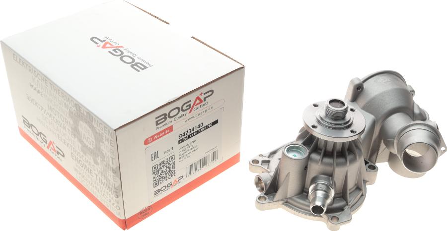 BOGAP B4234140 - Водяний насос autocars.com.ua