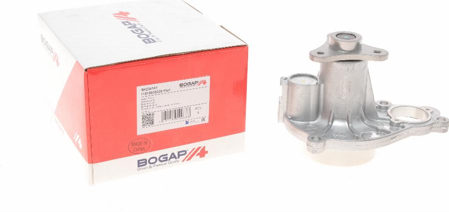 BOGAP B4234141 - Водяний насос autocars.com.ua