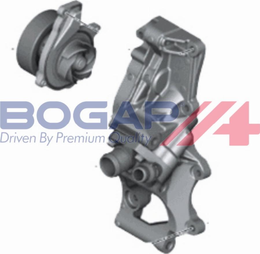 BOGAP B4234159 - Водяний насос autocars.com.ua