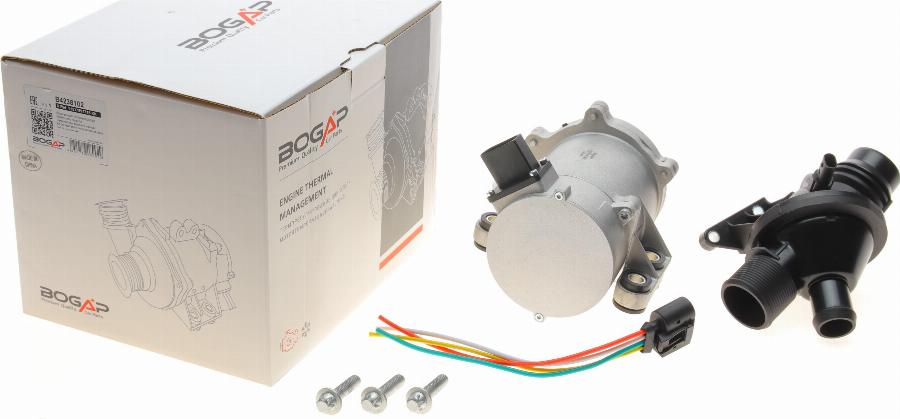 BOGAP B4238102 - Ремкомплект, водяний насос autocars.com.ua