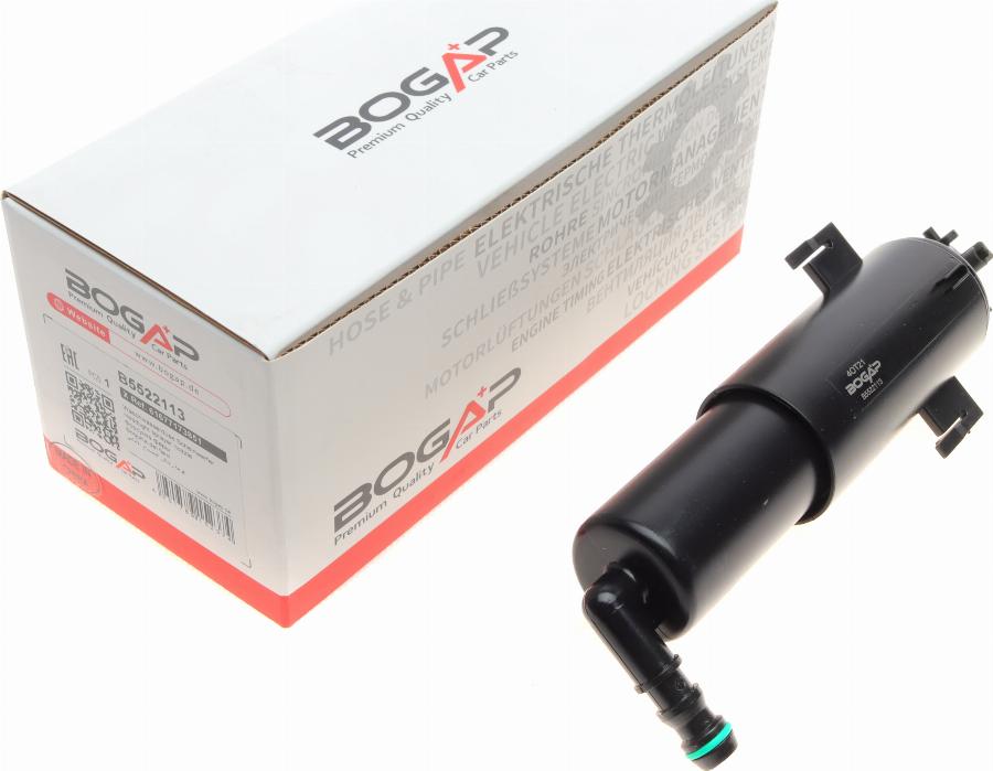 BOGAP B5522113 - Розпилювач, форсунка, система очищення фар autocars.com.ua