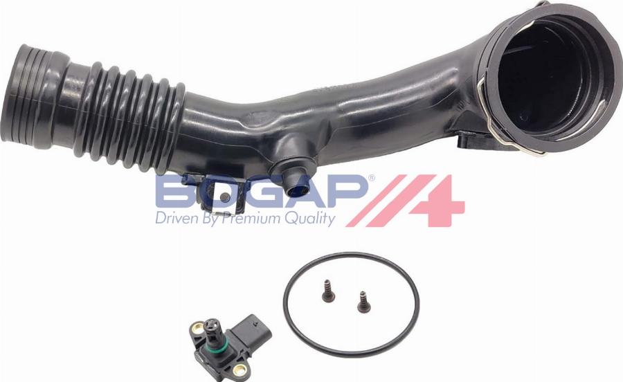 BOGAP B6110141 - Рукав повітрозабірника, повітряний фільтр autocars.com.ua