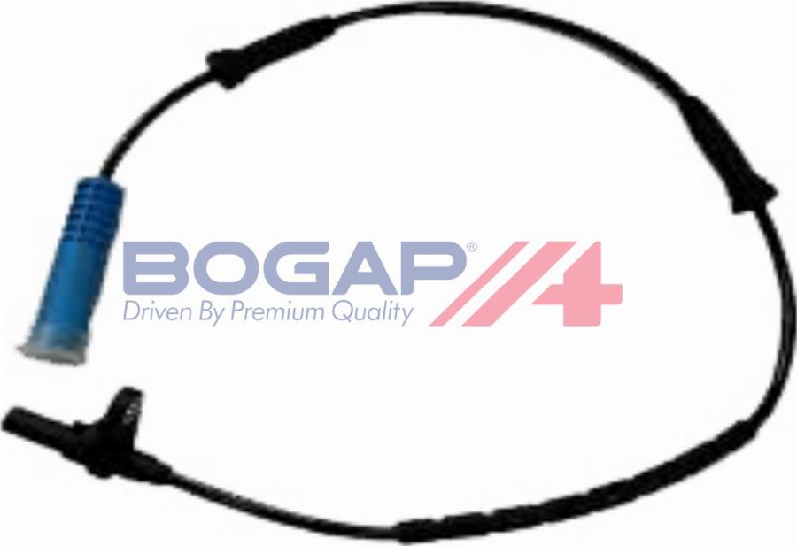 BOGAP B7117126 - Датчик ABS, частота обертання колеса autocars.com.ua