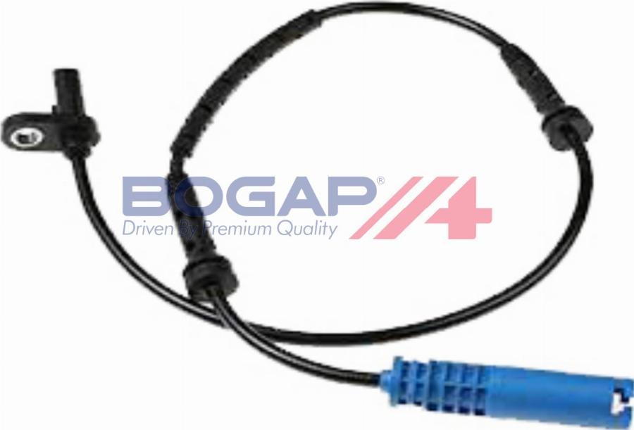 BOGAP B7117128 - Датчик ABS, частота обертання колеса autocars.com.ua