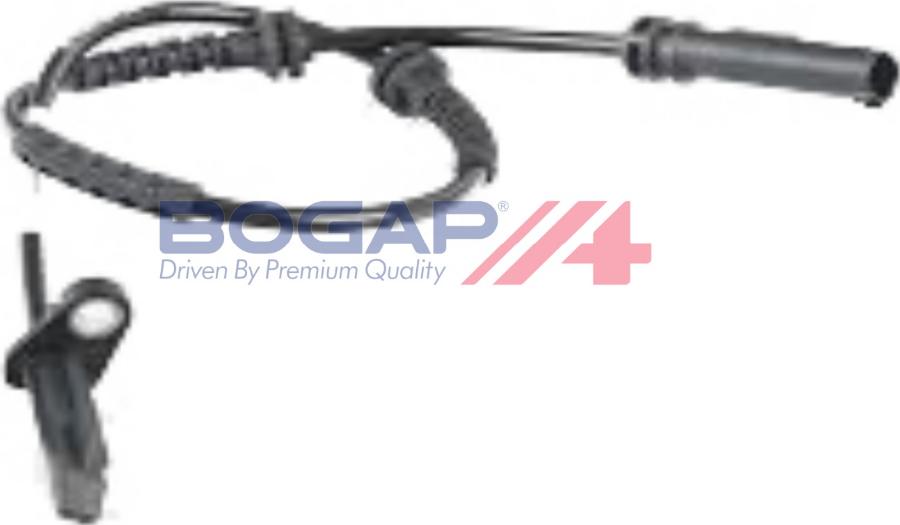 BOGAP B7117152 - Датчик ABS, частота обертання колеса autocars.com.ua