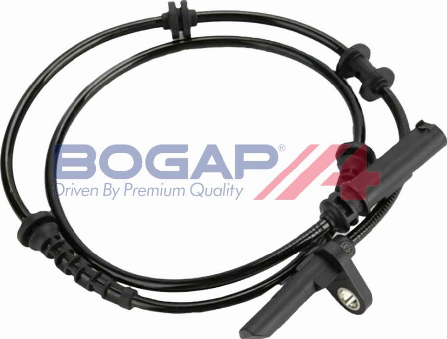 BOGAP B7117236 - Датчик ABS, частота обертання колеса autocars.com.ua