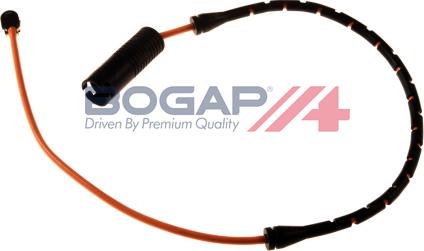 BOGAP B7118168 - Сигналізатор, знос гальмівних колодок autocars.com.ua