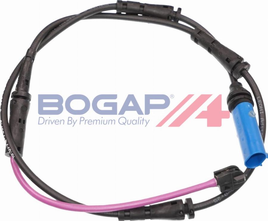 BOGAP B7118204 - Сигналізатор, знос гальмівних колодок autocars.com.ua