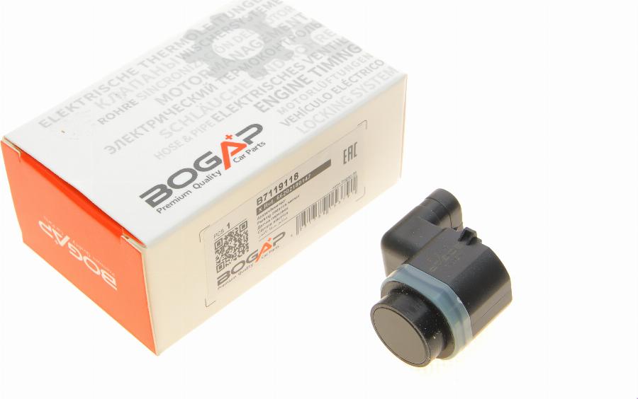 BOGAP B7119118 - Датчик, система допомоги при парковці autocars.com.ua