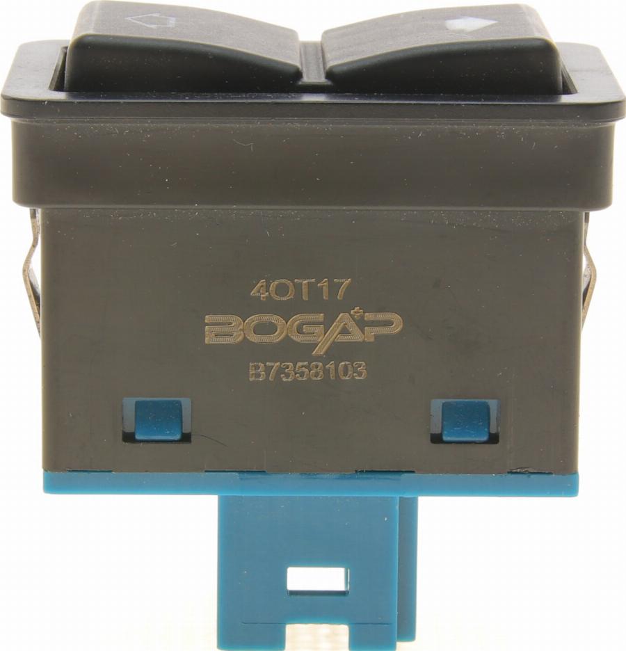 BOGAP B7358103 - Вимикач, стеклолод'емнік autocars.com.ua