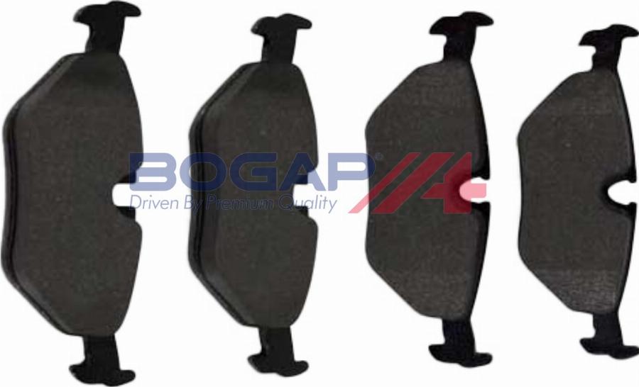 BOGAP B8210105 - Гальмівні колодки, дискові гальма autocars.com.ua