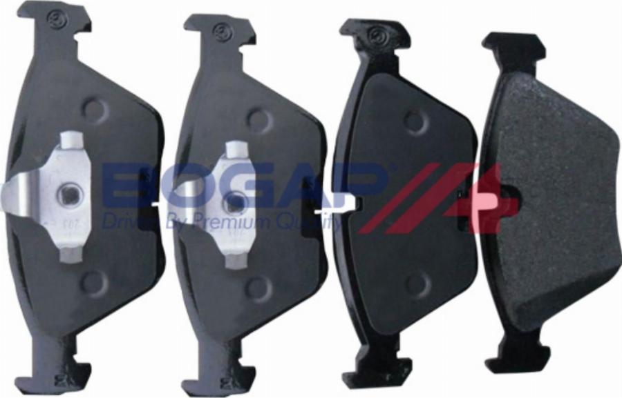 BOGAP B8210140 - Гальмівні колодки, дискові гальма autocars.com.ua