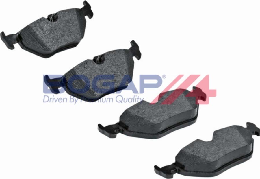 BOGAP B8210145 - Гальмівні колодки, дискові гальма autocars.com.ua