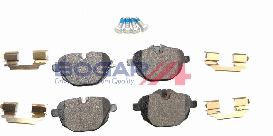 BOGAP B8210231 - Гальмівні колодки, дискові гальма autocars.com.ua