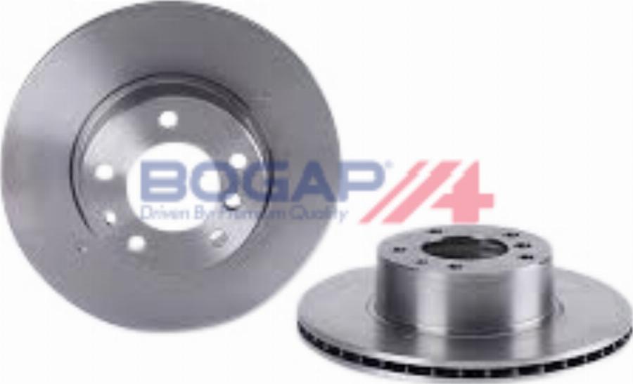 BOGAP B8211102 - Гальмівний диск autocars.com.ua