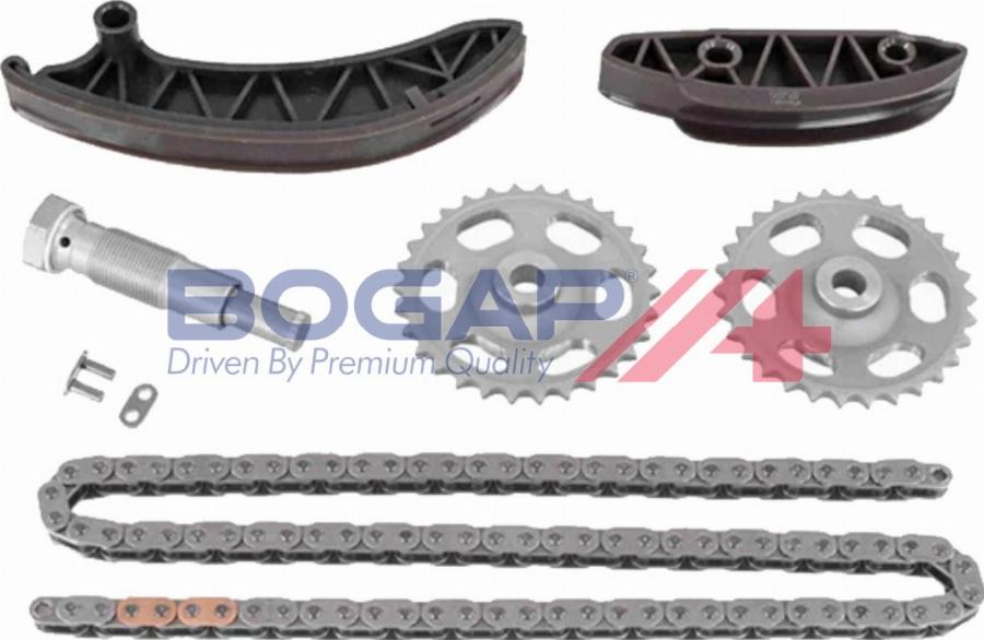 BOGAP C1328107 - Комплект ланцюга приводу распредвала autocars.com.ua