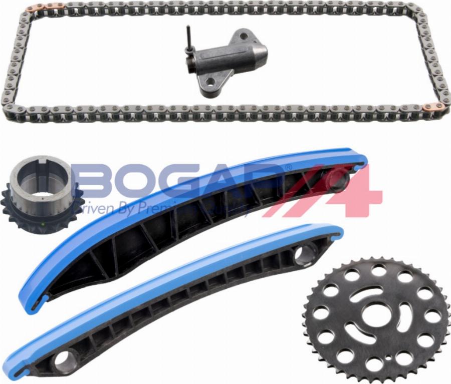 BOGAP C1328152 - Комплект ланцюга приводу распредвала autocars.com.ua