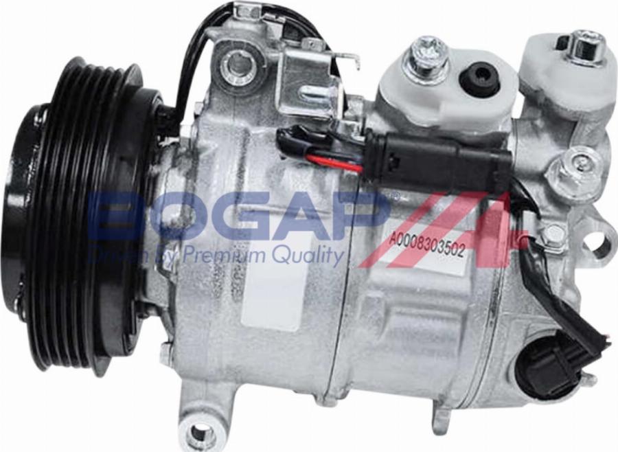 BOGAP C4110127 - Компресор, кондиціонер autocars.com.ua