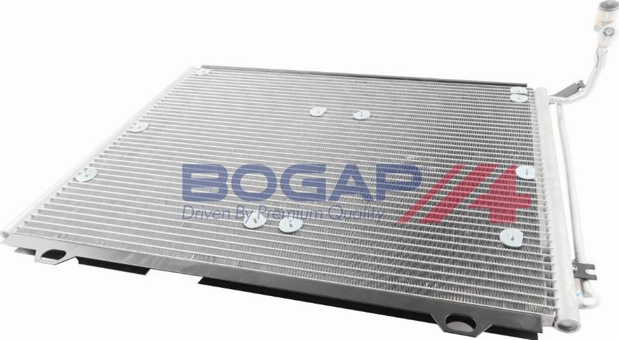 BOGAP C4117105 - Конденсатор, кондиціонер autocars.com.ua
