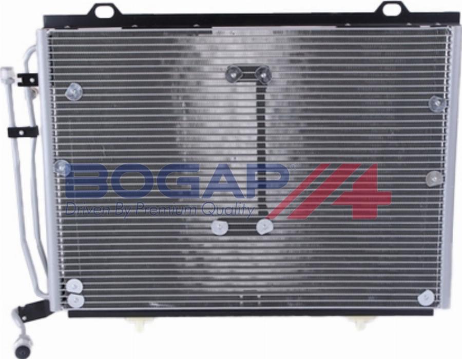 BOGAP C4117106 - Конденсатор, кондиціонер autocars.com.ua