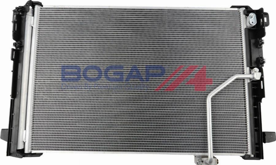 BOGAP C4117111 - Конденсатор, кондиціонер autocars.com.ua