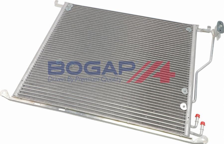 BOGAP C4117114 - Конденсатор, кондиціонер autocars.com.ua