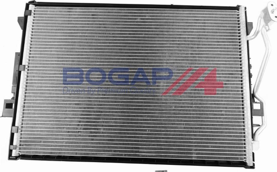 BOGAP C4117116 - Конденсатор, кондиціонер autocars.com.ua